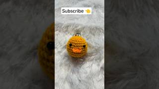 crochet duck face keychain #youtube #viral #short #buy now beautiful bagcharm n beby toy 🦆🦆🦆🦆