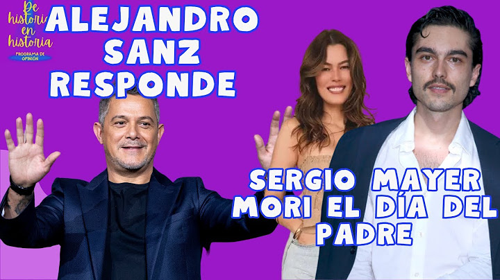 todo por dinero:  Alejandro Sanz contesta.