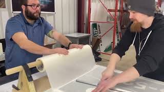 Giant Vinyl Sign Timelapse - Dealers Supply Company