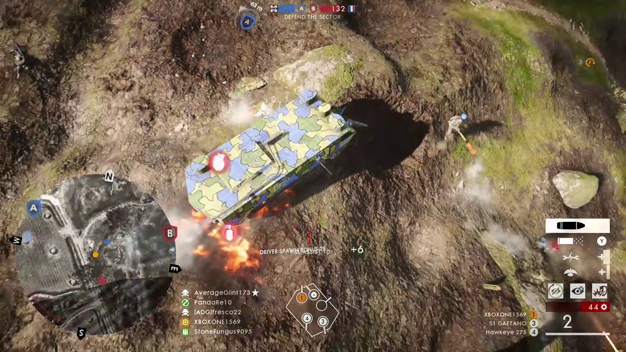 Battlefield 1 - Tank Self Destruct - XBOXONE