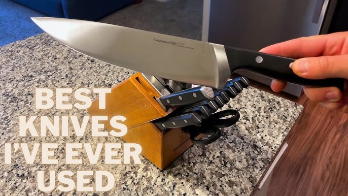 Watch It Work: Calphalon Precision Self-Sharpening Cutlery 