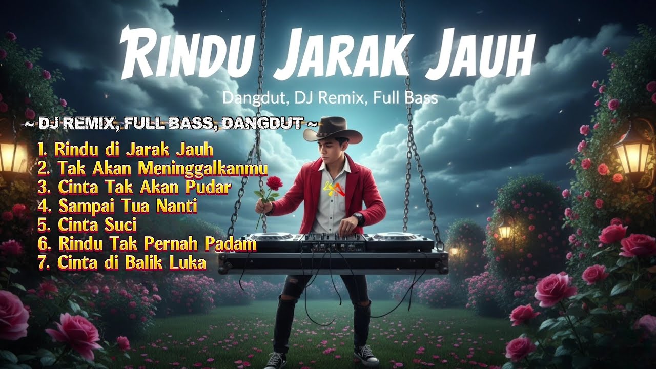 RINDU JARAK JAUH - DJ REMIX, FULL BASS, DANGDUT (