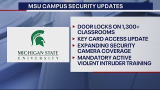 Michigan State implements new security measures after mass shooting