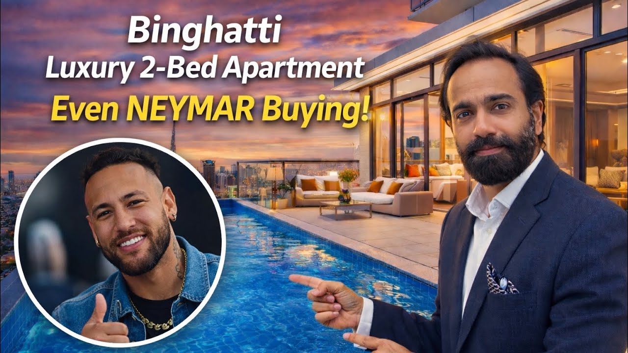 Binghatti Luxury 2 Bedroom Apartment | Even Neymar Investing in Dubai?