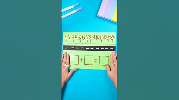 Paper Game to Learn Simple Math! ➕📄🧠 #math #fun #kids