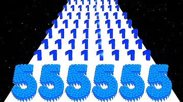 Crowd Number Run 3D vs Crowd Number 3D - Satisfying ASMR Gameplay (Math Video)