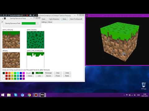 როგორ შევქმნათ მაინქრაფტის რესურს ან ტექსტურ პაკი