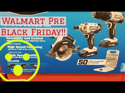 Walmart Pre BLACK FRIDAY! Hart Tools, EverStart, Hyper Tough, etc
