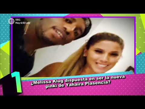 america tv noticias de hoy ¿Melissa Klug quiere olvidar los enfrentamientos con Yahaira Plasencia?