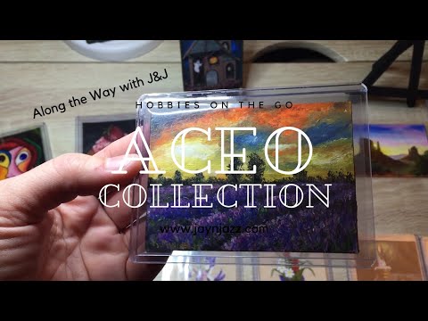 Hobbies On The Go - Hobbies For Travelers - ACEO Collection -- ACEO Art Cards  🎨