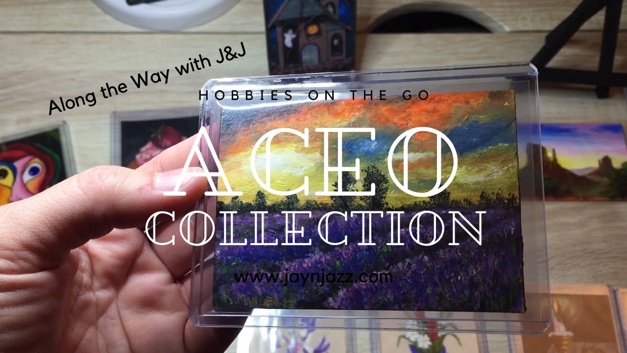 Hobbies On The Go - Hobbies For Travelers - ACEO Collection -- ACEO Art Cards  🎨
