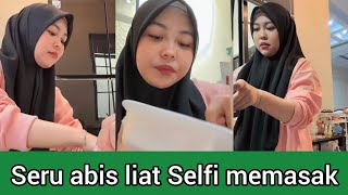 Selfi Yamma's fun activities cooking & eating at home