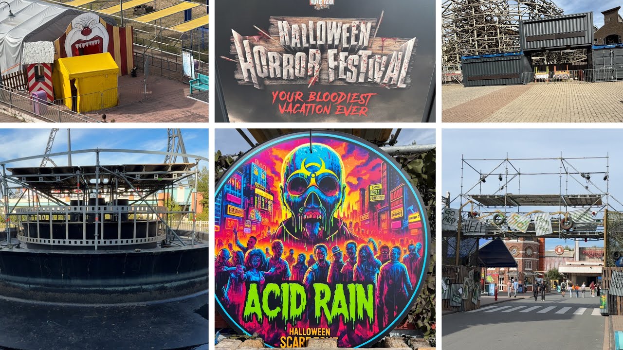 Movie Park Halloween 2025 (Update ) Halloween Horror Festival 2025 - Movie Park Germany 2025 Horror