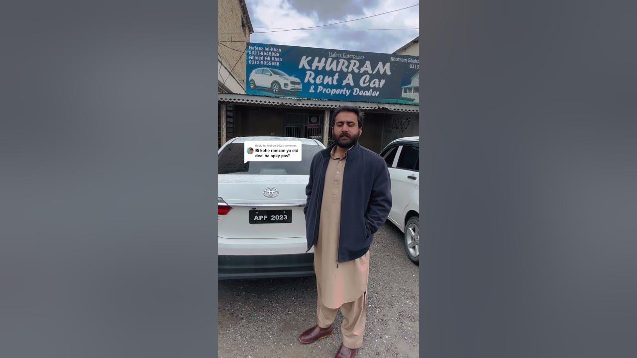 All Type Of Cars Available at Khurram Rent A Car Abbottabad 🚗 YouTube