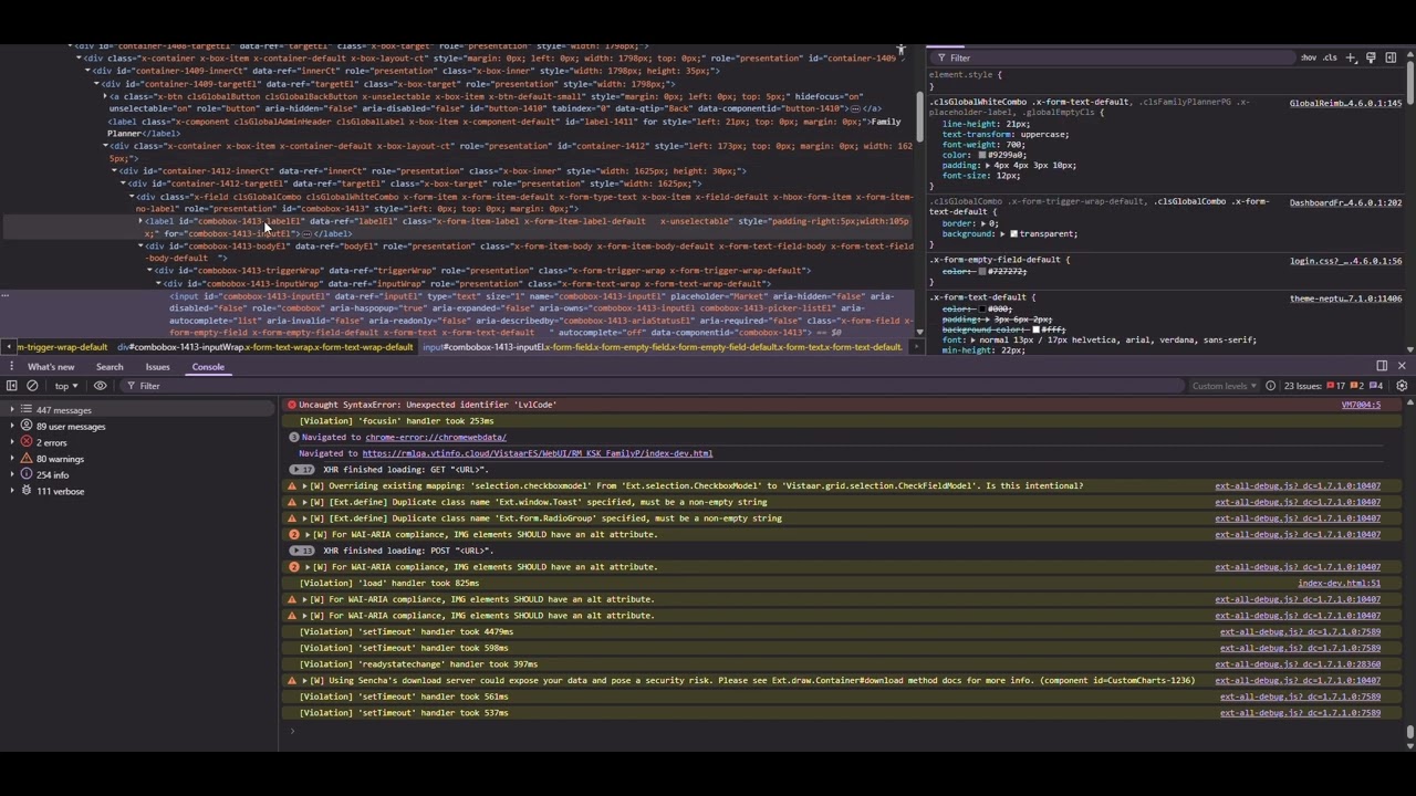 How to get Configuration of a component in Ext.JS |  Sencha | combo box