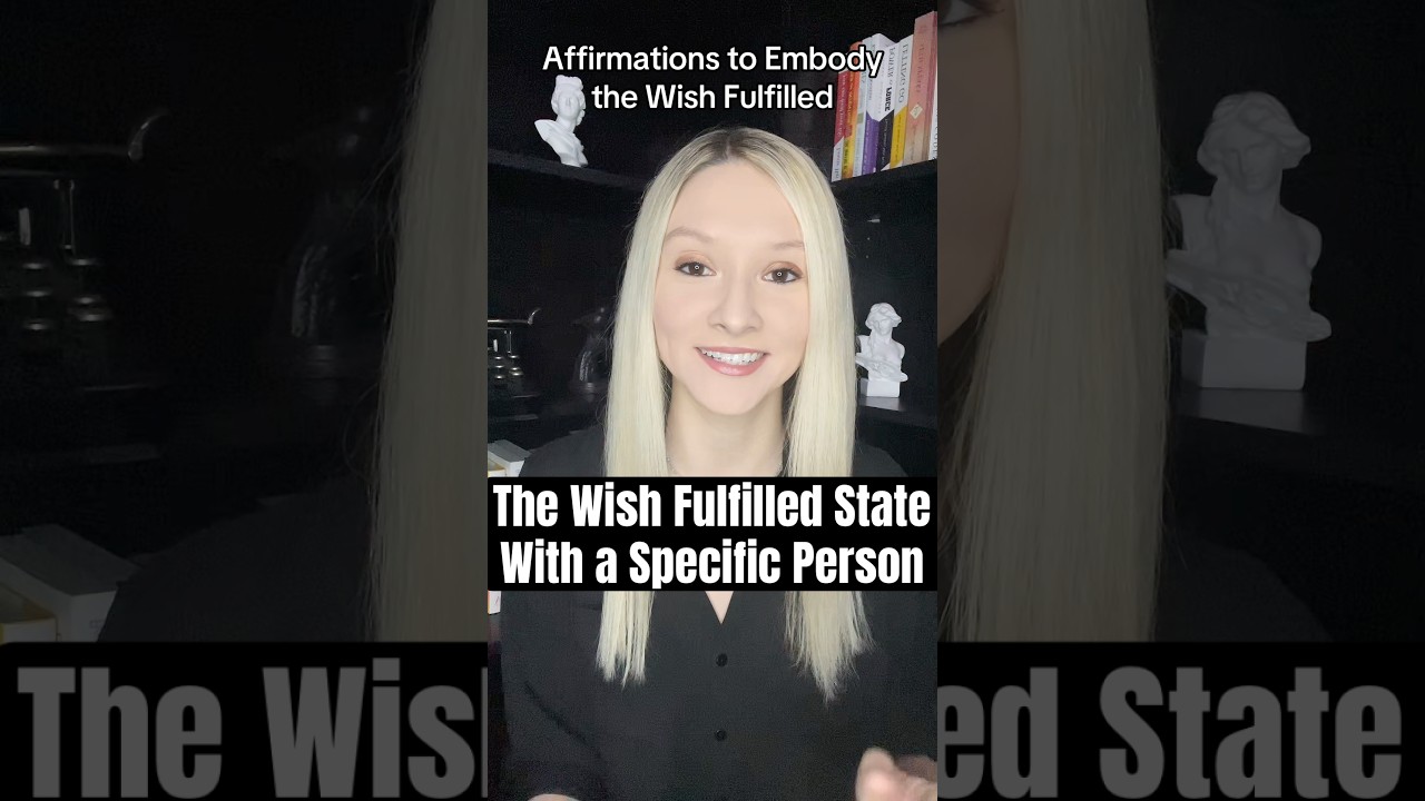 Аффирмации для воплощения состояния исполнения желания с конкретным человеком.
