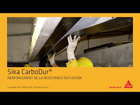 Vidéo: Renforcement En Fibre De Carbone : Technologie De Renforcement Des Structures En Béton Et Des Poutres, Planchers Et Colonnes En Bois