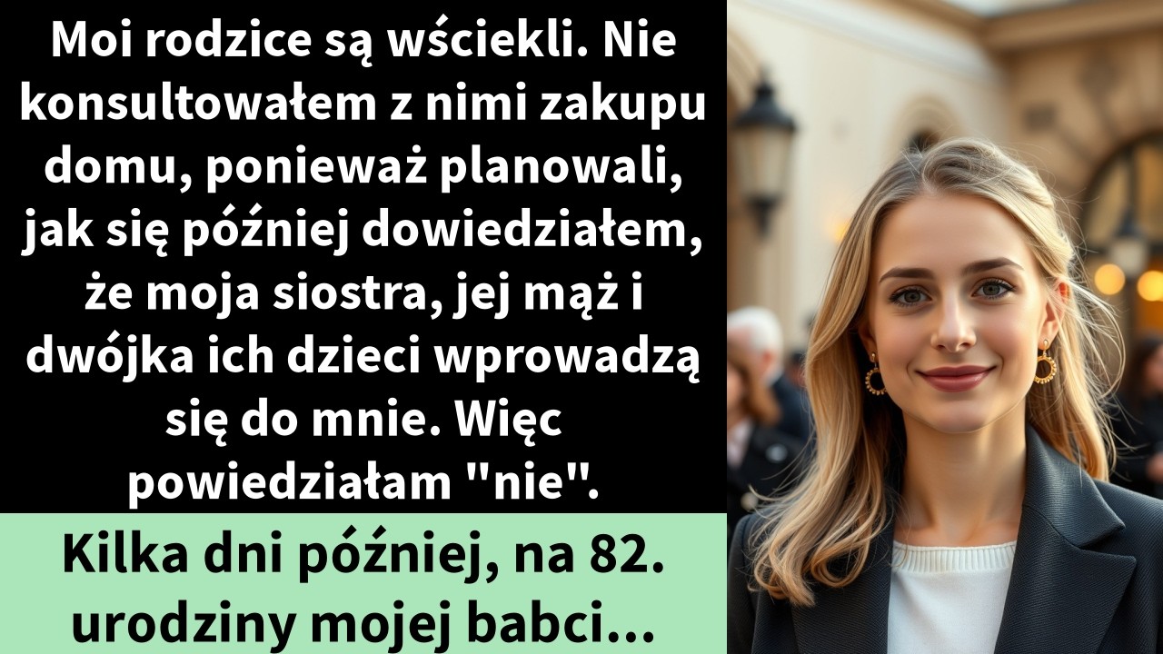 Stałam na ganku domu, który właśnie kupiłam za oszczędności całego życia, gdy moja matka wpadła na podjazd, wskazała na mnie palcem i krzyknęła: „Jak śmiesz zamykać dom bez konsultacji z nami?...
