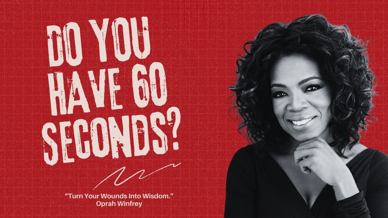 Oprah Winfrey — “Turn Your Wounds Into Wisdom ” - YouTube