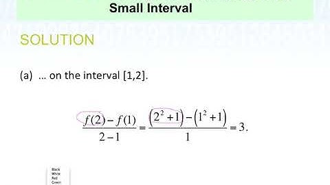 Average Rate of Change (Applied Calculus, Sec 2.1 part 1)