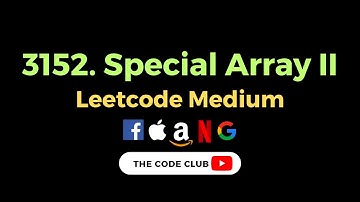 Special Array II - Leetcode 3152 - DSA - Arrays