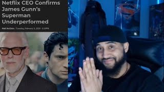 Netflix Ceo Confirms James Gunns Superman Underperformed