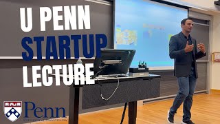 UPenn Lecture - Life Science Startup Journey and Venture Studios