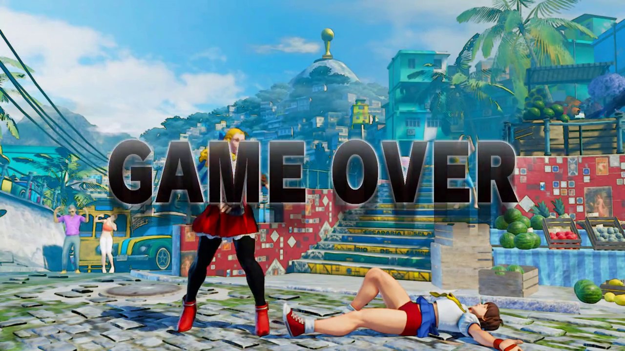 STREET FIGHTER 5 ARCADE EDITION - SURVIVAL -  SAKURA GAME OVER NANI !!!!! 2018