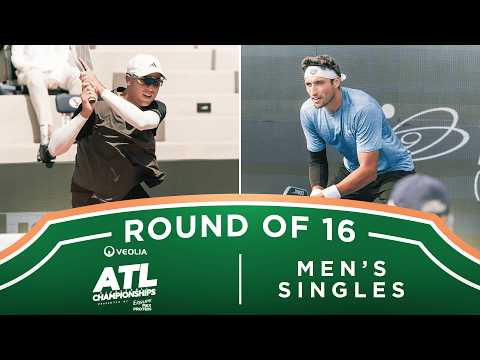 Christopher Haworth v Jay Devilliers at the Veolia Atlanta Pickleball Championships