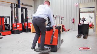 Stand On Electric Pallet Truck by SHS Handling Solutions Ltd 10,414 views 5 years ago 35 seconds