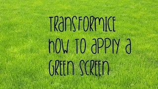 Transformice II How To Apply A Green Screen