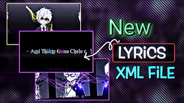 New Shake Effect And Text Animetion Xml File 😈|| Attitude Lyrics Vedio Xml 🔥|| Emon Editz ❤️
