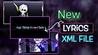 New Shake Effect And Text Animetion Xml File 😈|| Attitude Vedio Xml 🔥|| Emon Editz ❤️