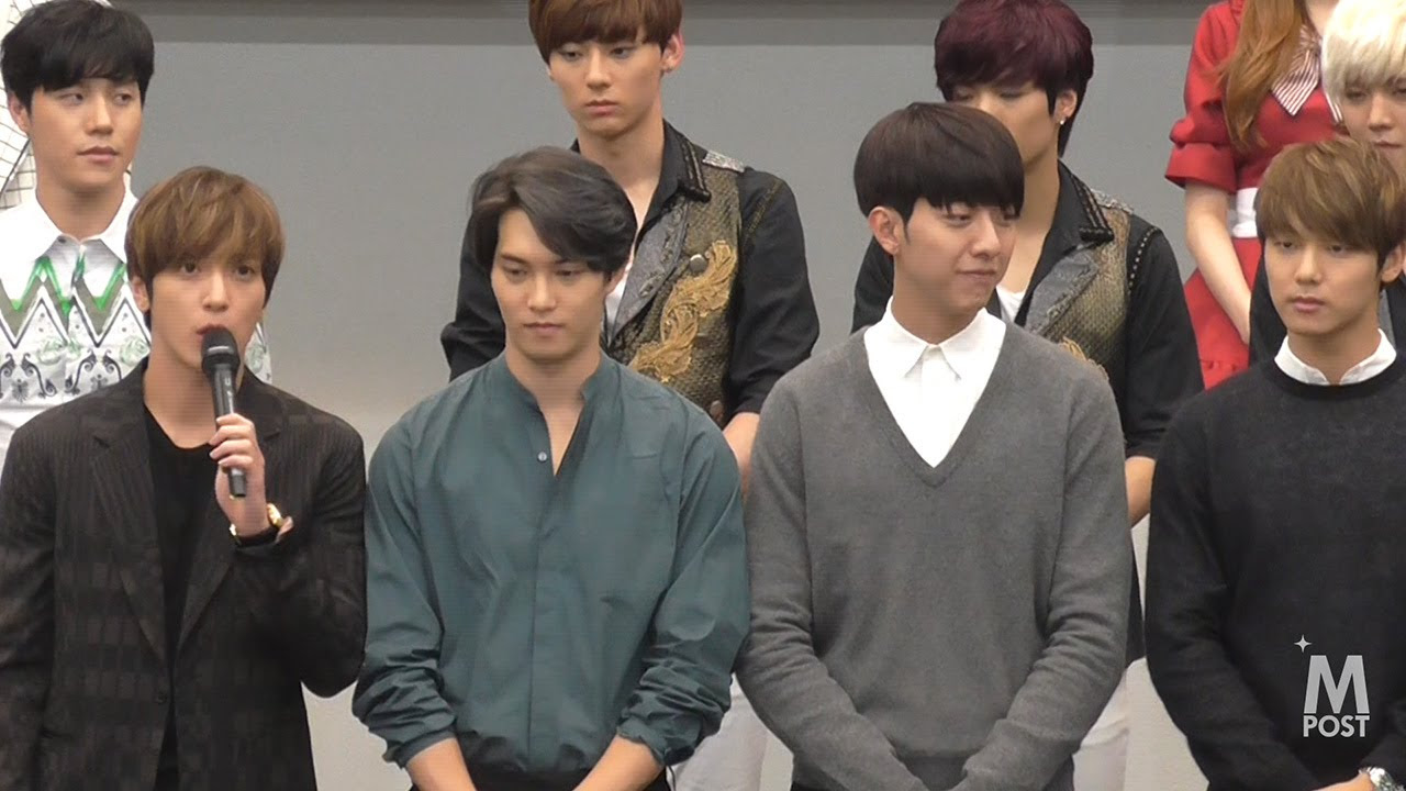 韓流Mpost】『SHOW CHAMPION』Special KMF2015 記者会見 CNBLUE