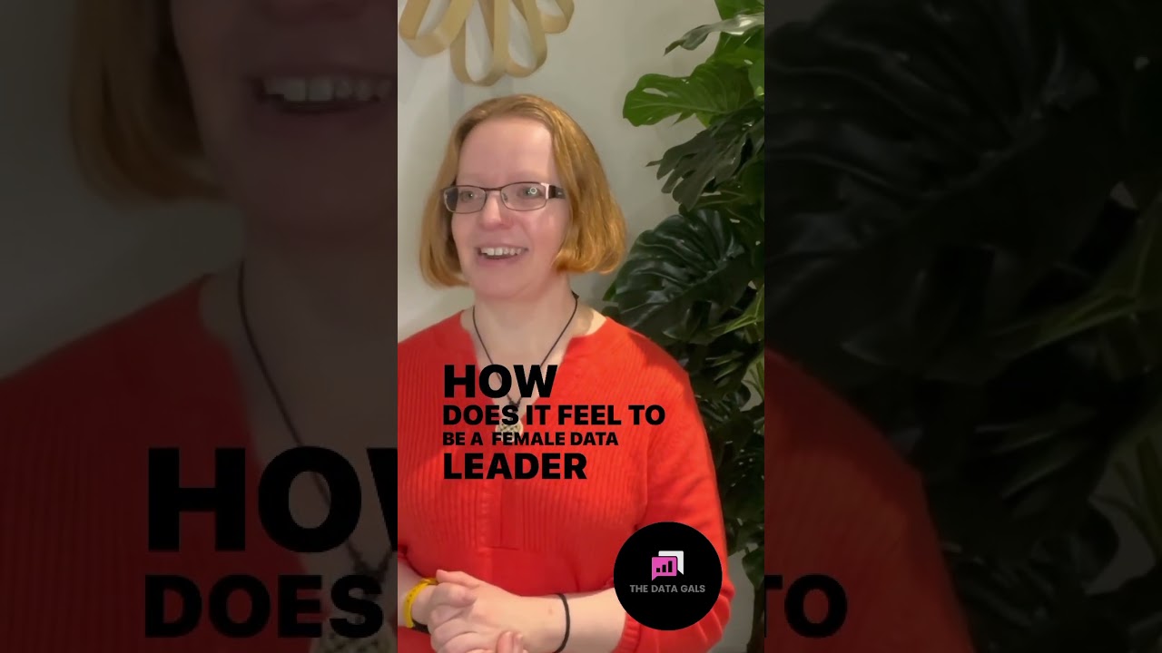 How does it feel to be a female data leader in Scotland? 