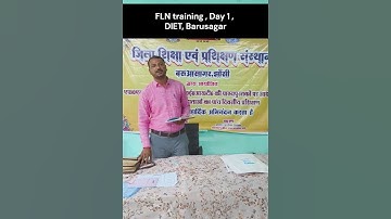 5-Day FLN Training at DIET for ARPs │ Day 1 summary - Basant Kumar , ARP Bangra