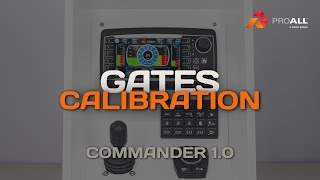 Commander Control System - Gates Calibration