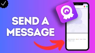 How to Send a Message in Chamet (start the conversation) screenshot 1