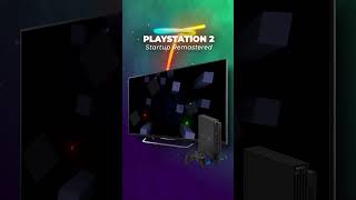 PlayStation 2 Startup Remastered 4K #shorts