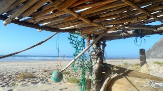 Praia do Medo da Fonte Santa no Algarve (Portugal)