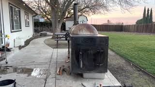 Cooking 6 Briskets On 250 Gallon Offset Smoker