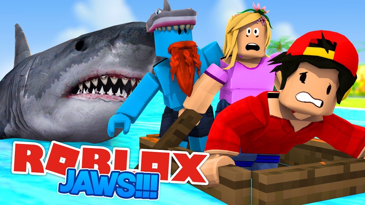 Roblox Adventure Killing Jaws The Shark Youtube - jaws roblox