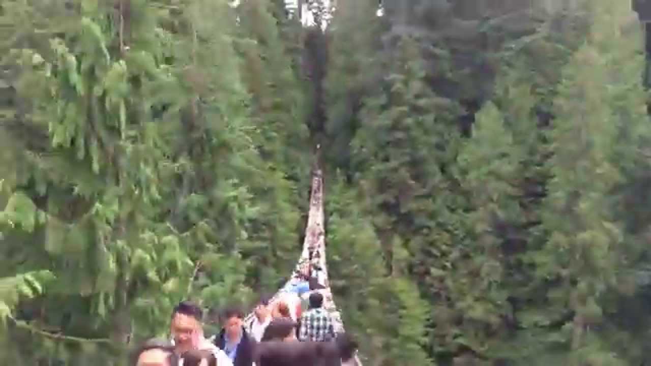 Capilano Bridge YouTube