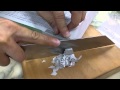 Shibata kotetsu 210mm gyuto cutting demo