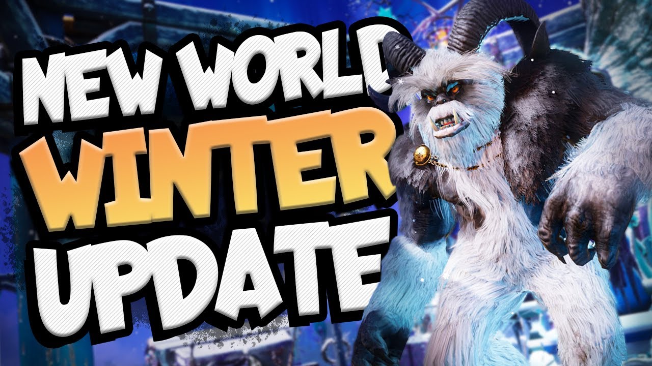 BIG Changes to New World with the 1.2 Winter Update...