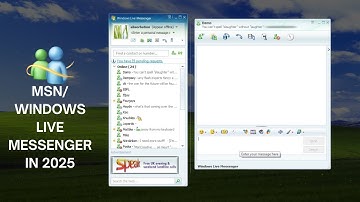 How to use MSN or Windows Live Messenger in 2025!