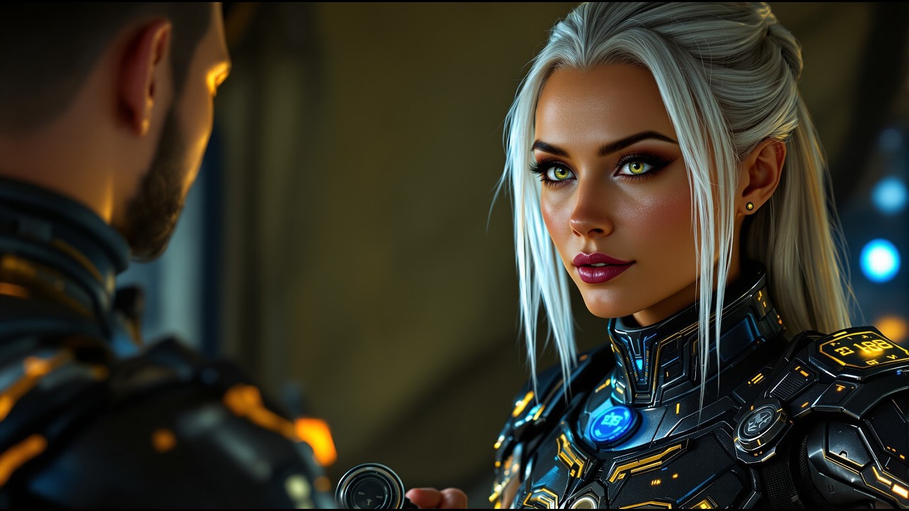 The Alien General Stepped Into My Tent and Asked If I Was Alone — Then She Removed Her Armor