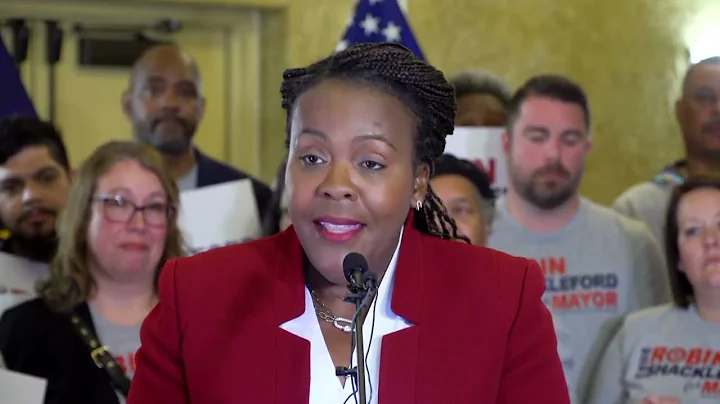 WATCH: Robin Shackleford announces run for Indiana...