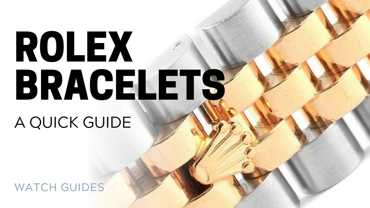 Ekstremt vigtigt mængde af salg strømper Rolex Bracelets: A Quick Guide | SwissWatchExpo [Rolex Watches] - YouTube