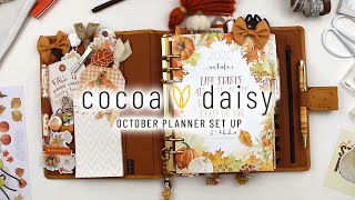 Cocoa Daisy "Flannel & Frost" Planner Set Up